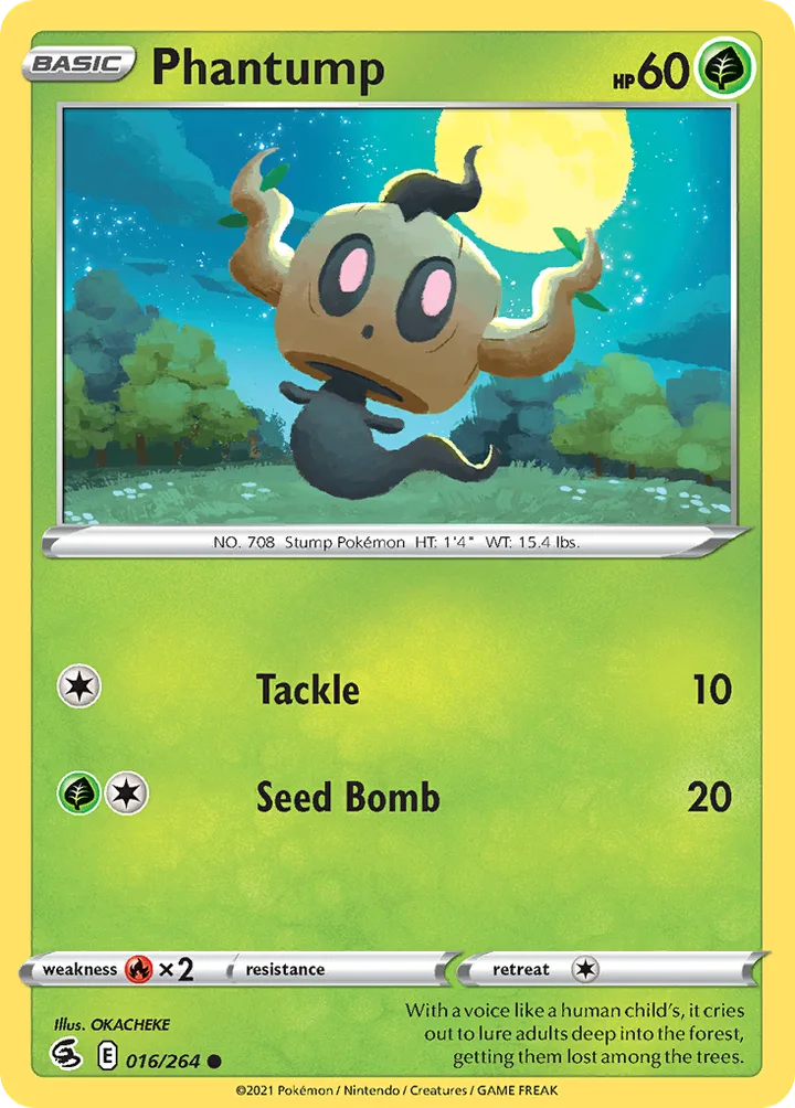 Phantump, Fusion Strike 016/264