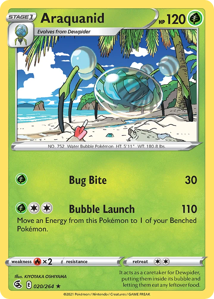 Araquanid, Fusion Strike 020/264