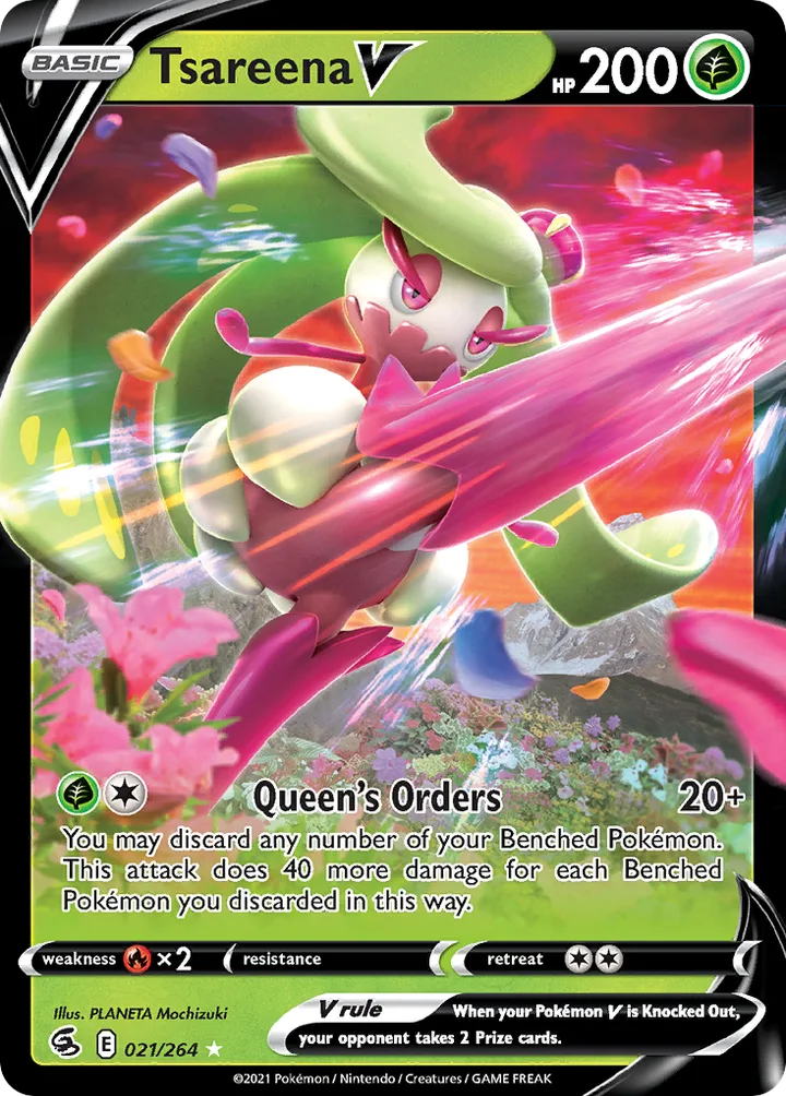 Tsareena V, Fusion Strike 021/264