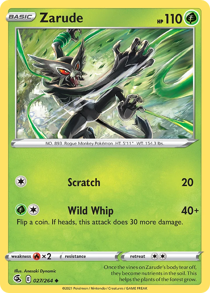 Zarude, Fusion Strike 027/264