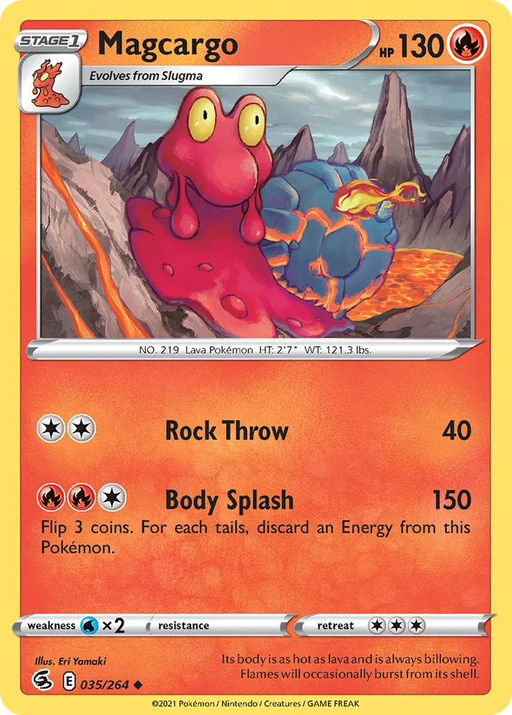 Magcargo, Fusion Strike 035/264