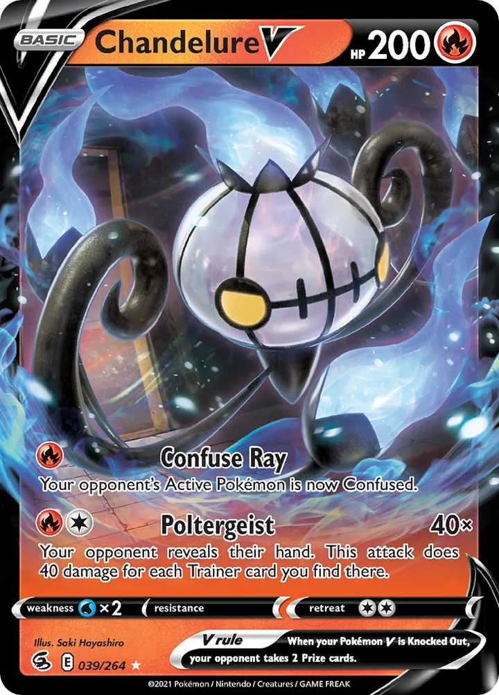 Chandelure V, Fusion Strike 039/264