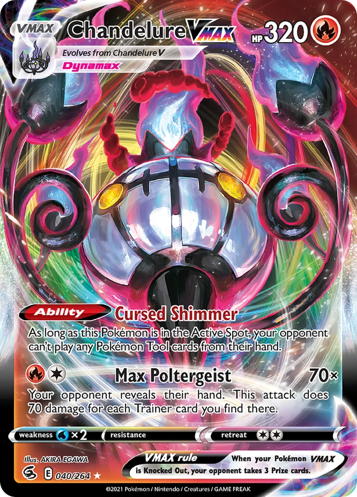 Chandelure VMAX, Fusion Strike 040/264