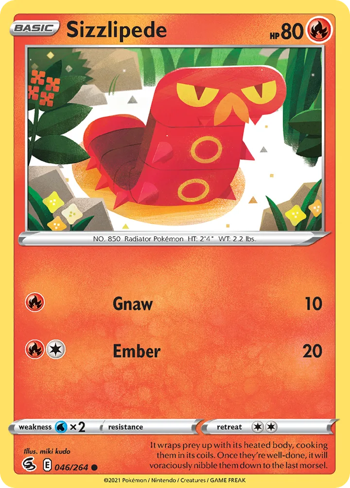 Sizzlipede, Fusion Strike 046/264