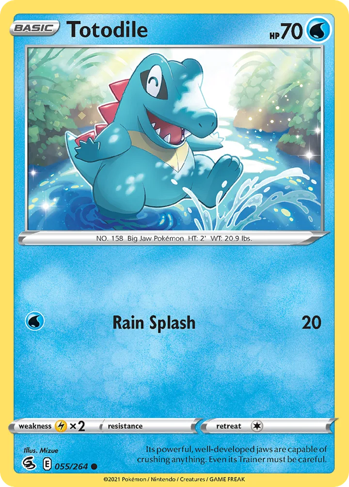 Totodile, Fusion Strike 055/264