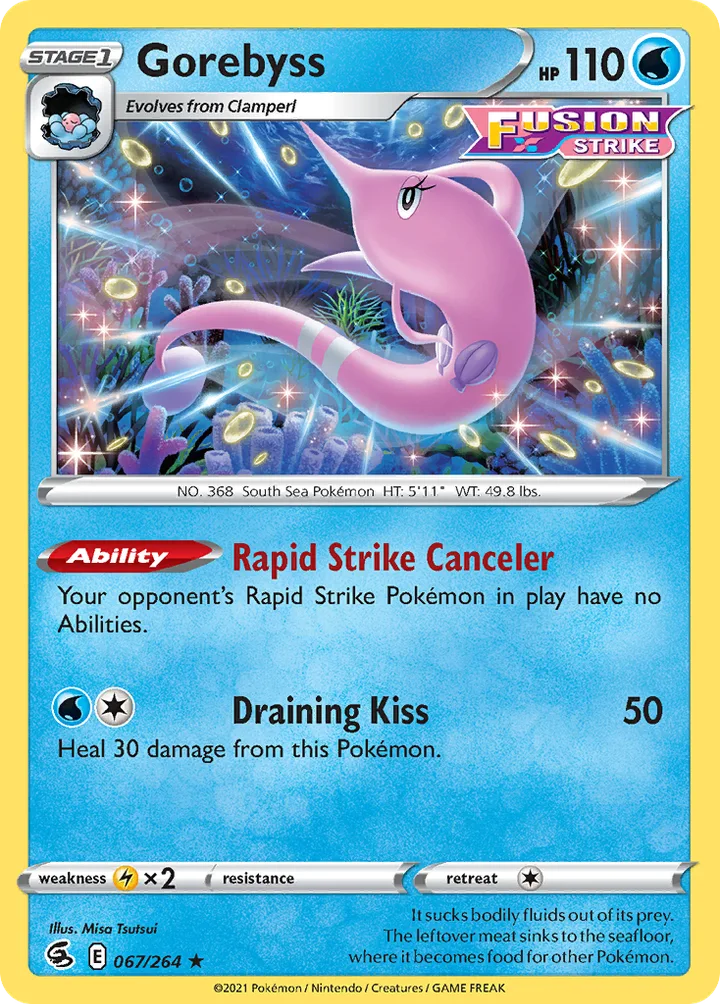 Gorebyss, Fusion Strike 067/264