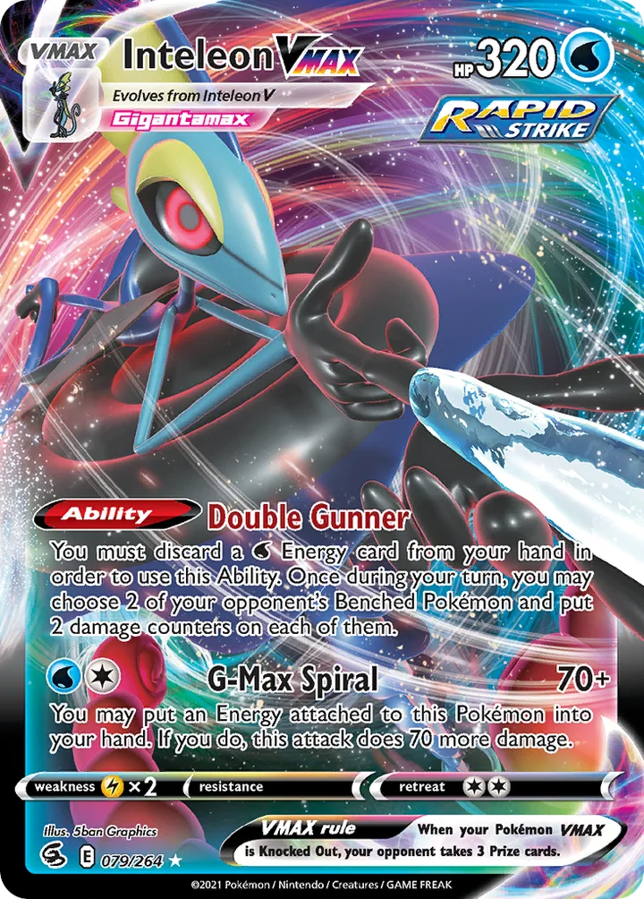 Inteleon VMAX, Fusion Strike 079/264