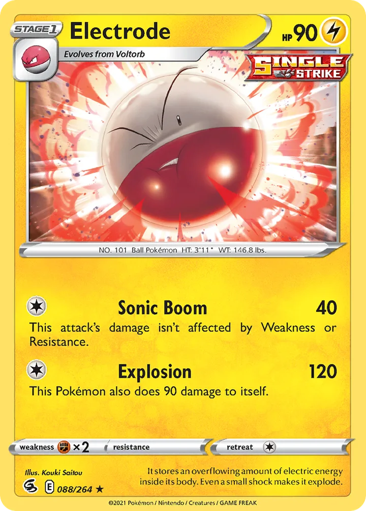 Electrode, Fusion Strike 088/264
