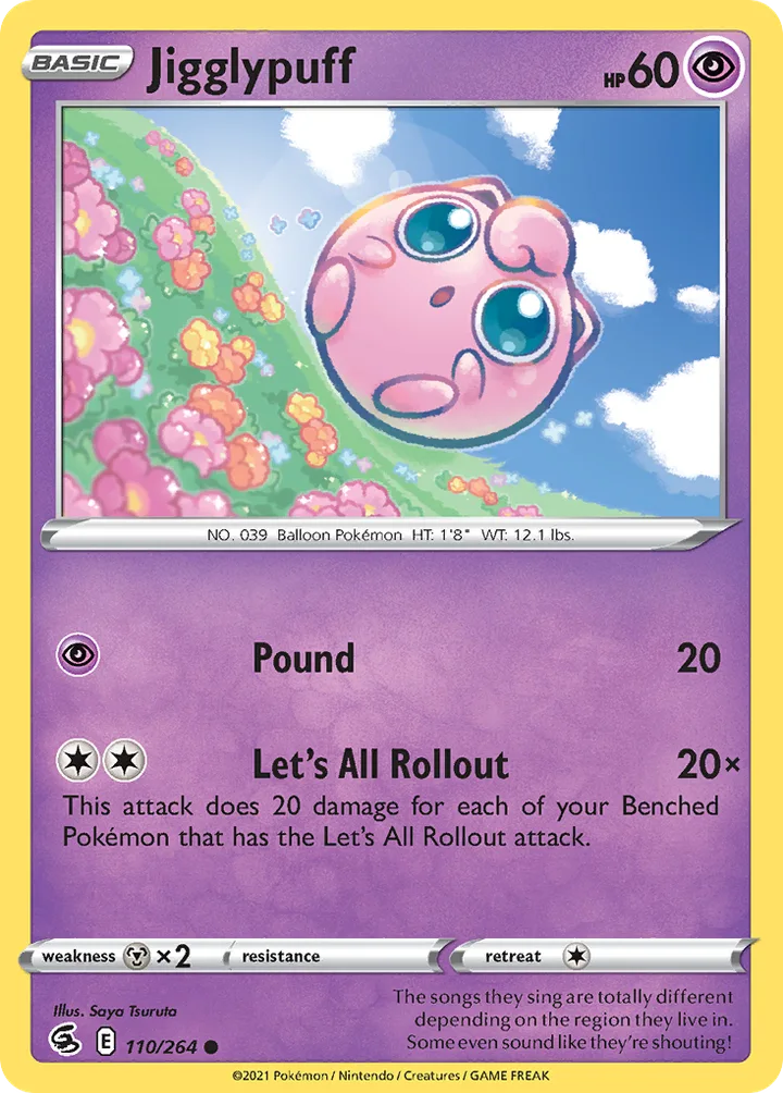 Jigglypuff, Fusion Strike 110/264