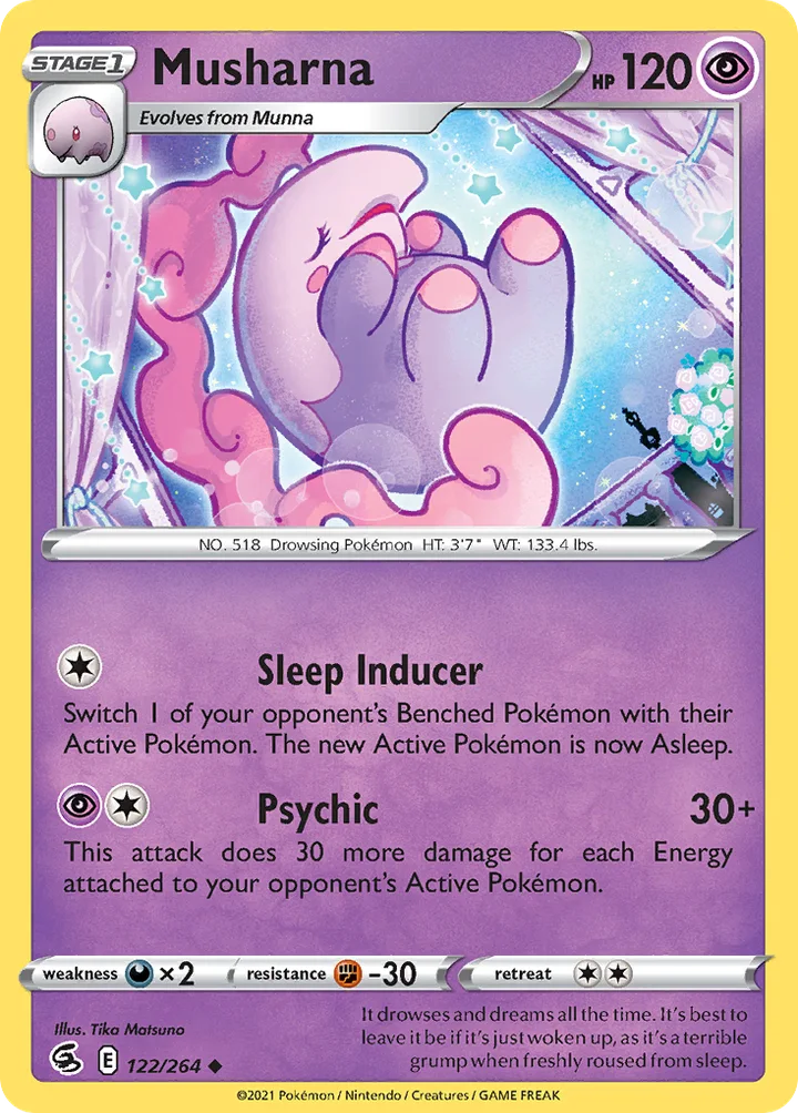 Musharna, Fusion Strike 122/264