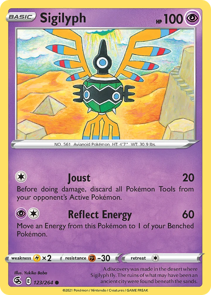 Sigilyph, Fusion Strike 123/264