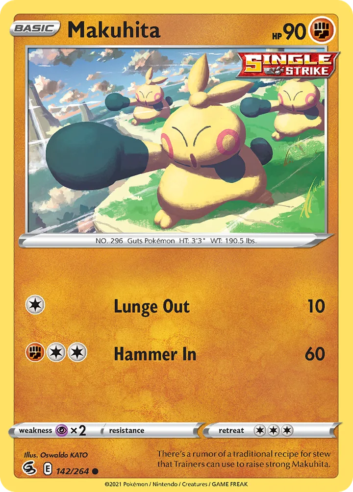 Makuhita, Fusion Strike 142/264