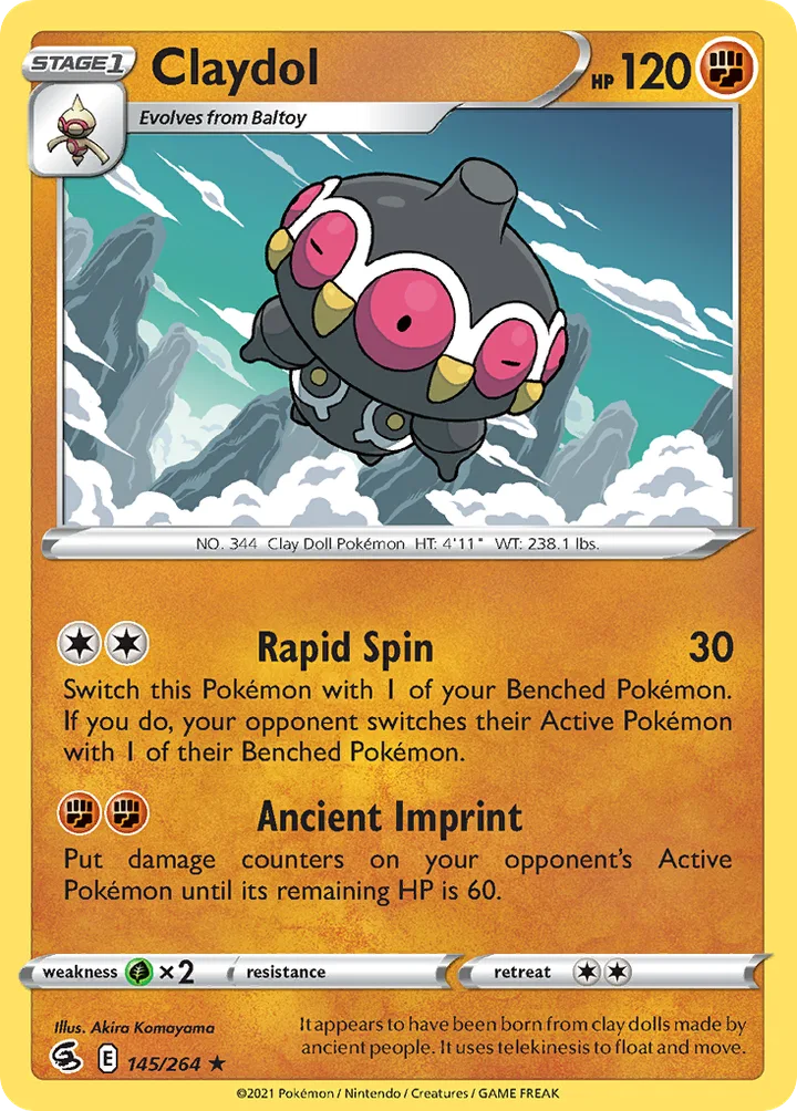 Claydol, Fusion Strike 145/264