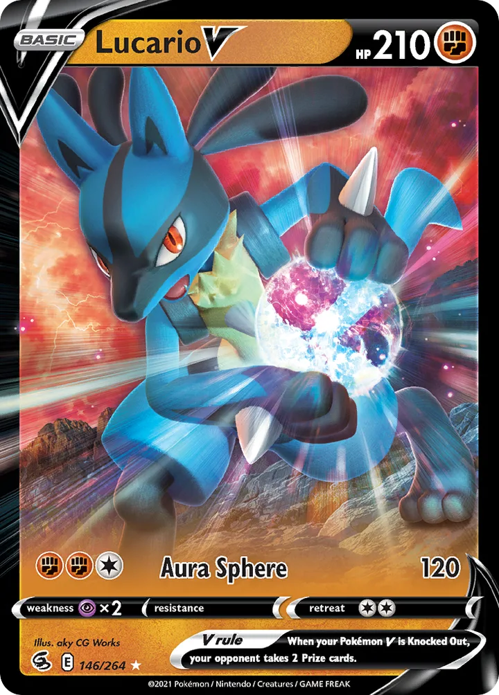 Lucario V, Fusion Strike 146/264