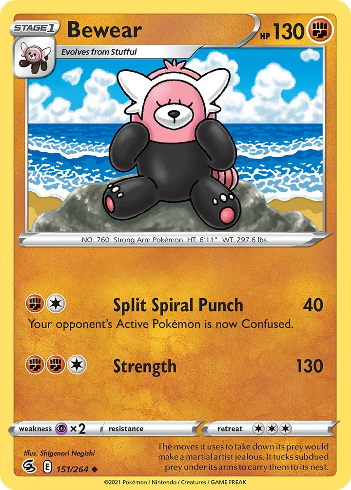 Bewear, Fusion Strike 151/264
