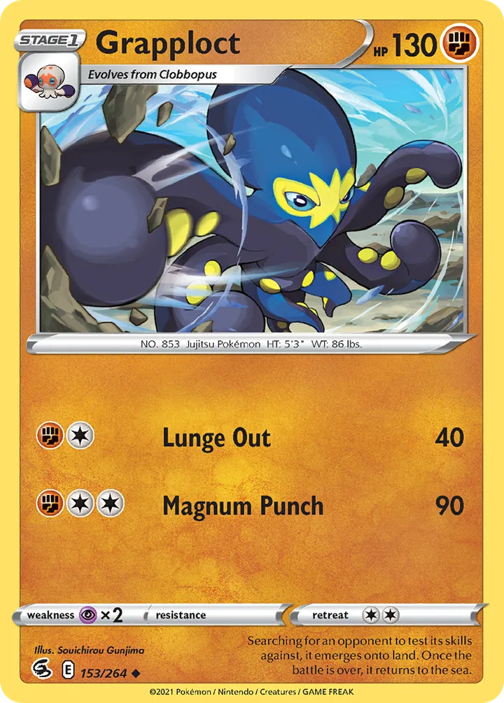 Grapploct, Fusion Strike 153/264