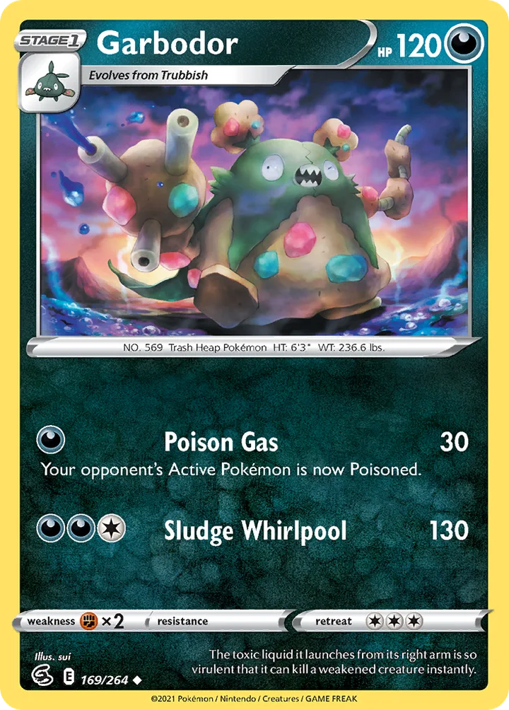Garbodor, Fusion Strike 169/264