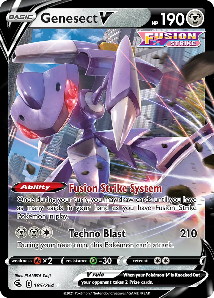 Genesect V, Fusion Strike 185/264