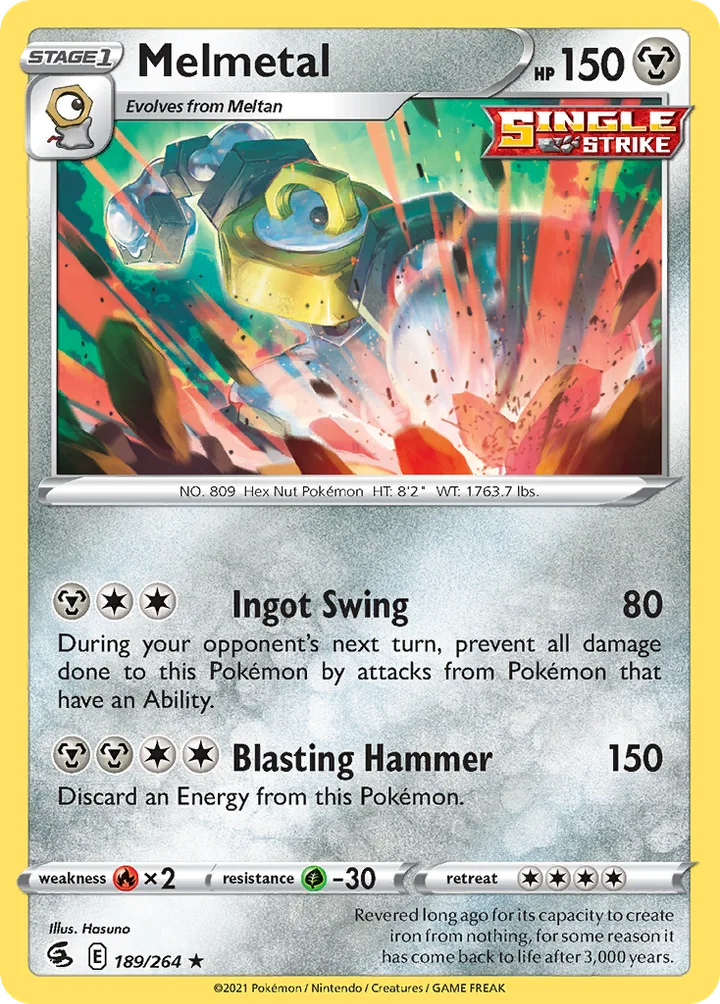 Melmetal, Fusion Strike 189/264