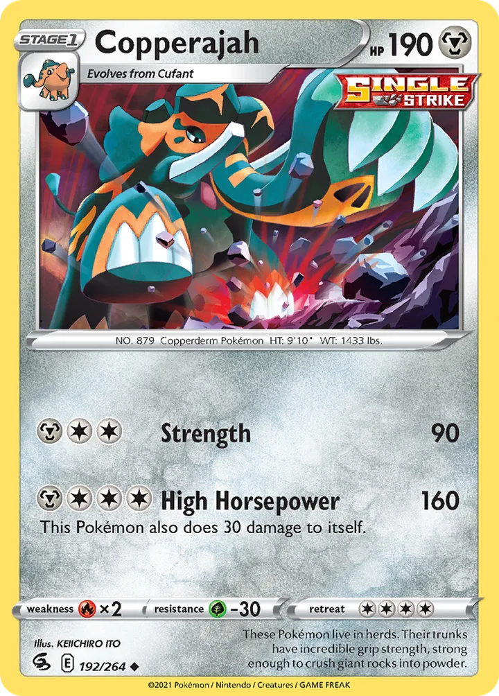 Copperajah, Fusion Strike 192/264
