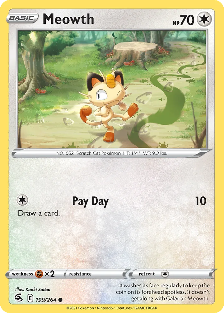 Meowth, Fusion Strike 199/264