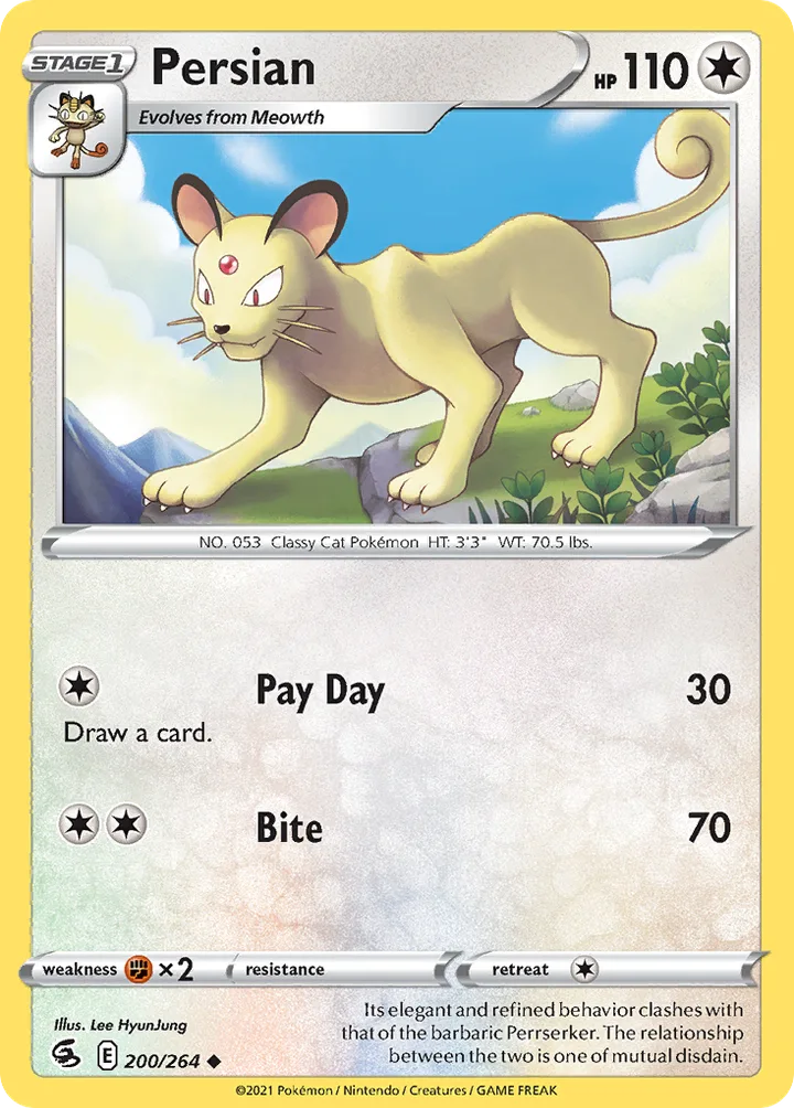 Persian, Fusion Strike 200/264