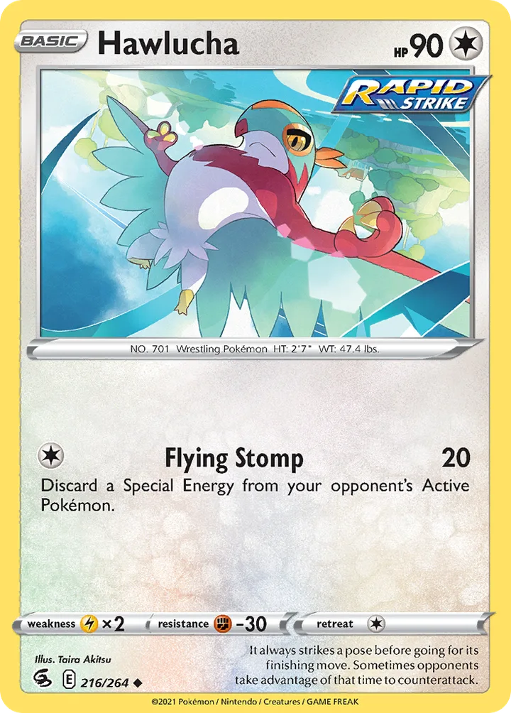 Hawlucha, Fusion Strike 216/264