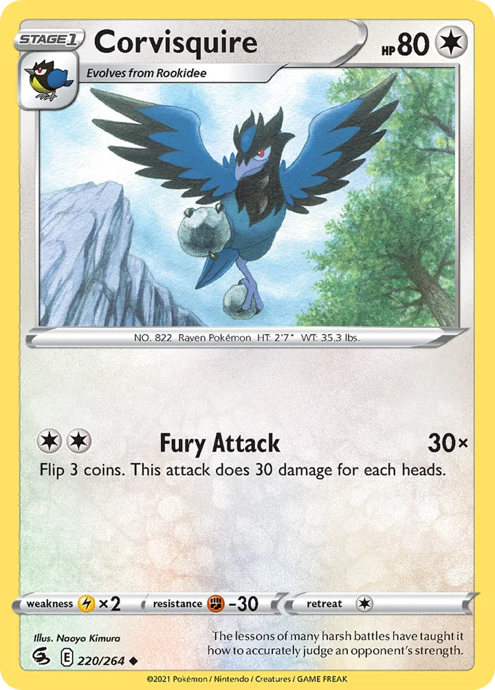 Corvisquire, Fusion Strike 220/264