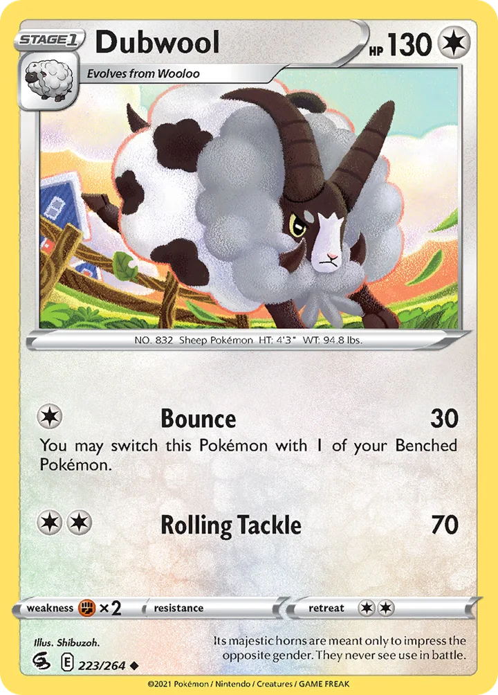 Dubwool, Fusion Strike 223/264