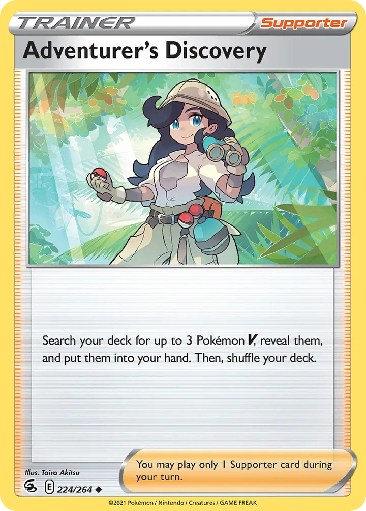 Adventurer’s Discovery, Fusion Strike 224/264