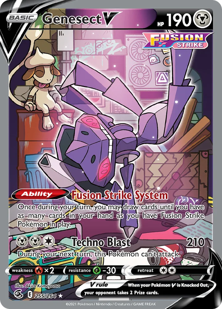 Genesect V, Fusion Strike 255/264
