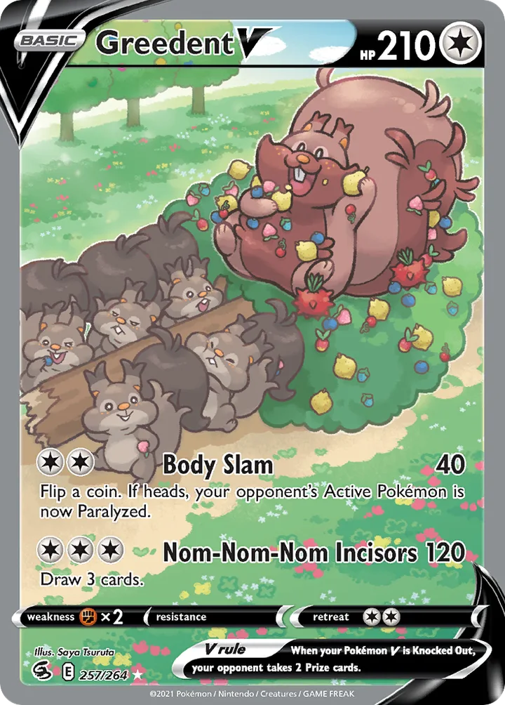 Greedent V, Fusion Strike 257/264