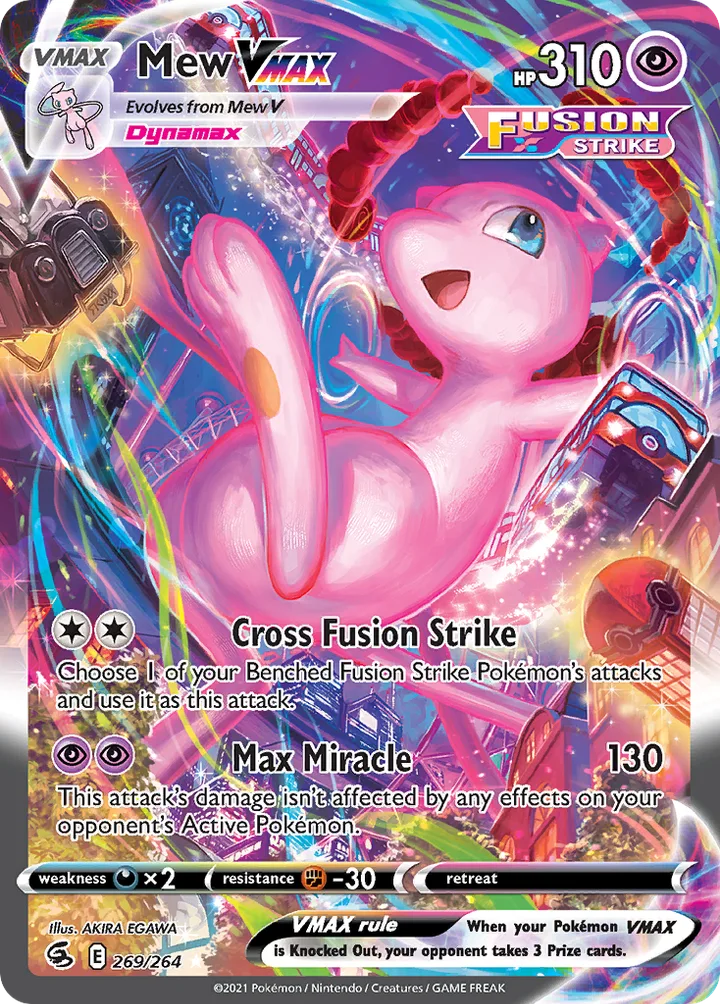 Mew VMAX, Fusion Strike 269/264