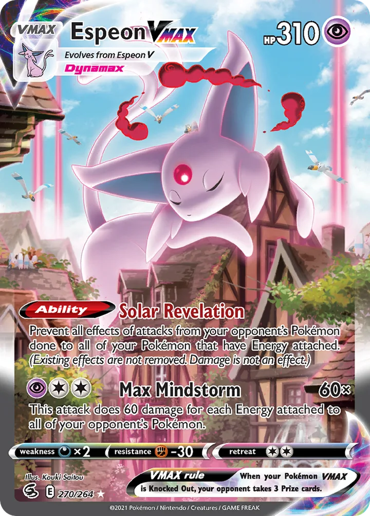 Espeon VMAX, Fusion Strike 270/264