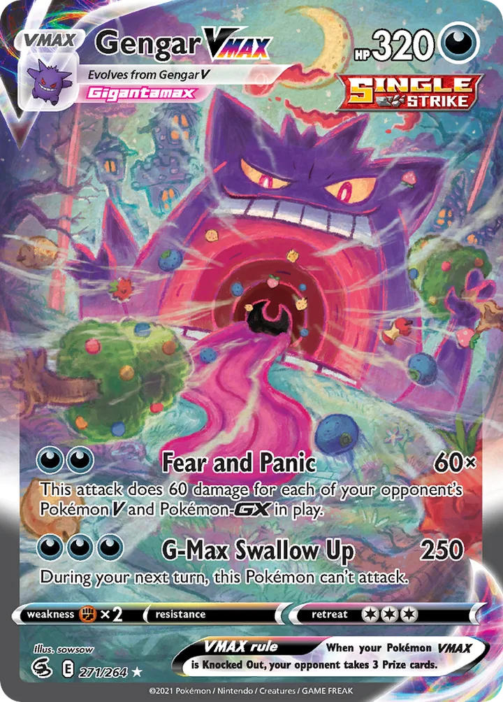 Gengar VMAX, Fusion Strike 271/264