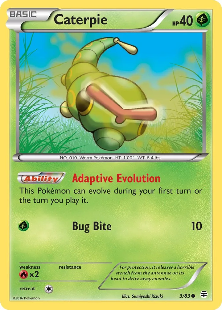 Caterpie, Generations 3/83