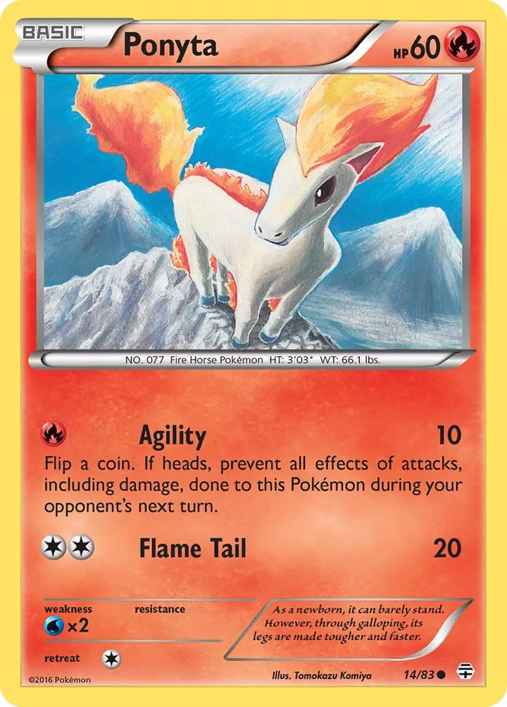 Ponyta, Generations 14/83