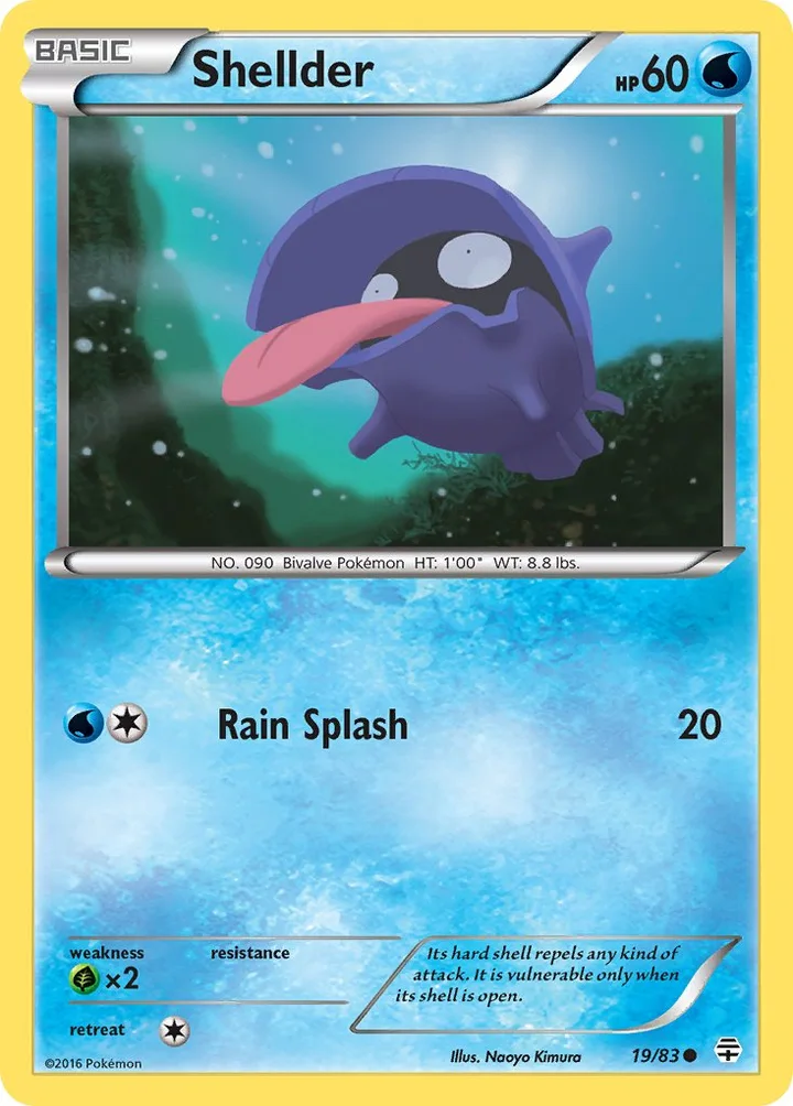Shellder, Generations 19/83