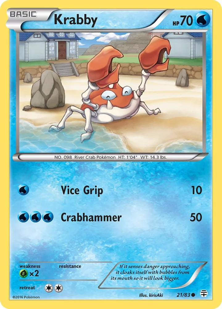 Krabby, Generations 21/83
