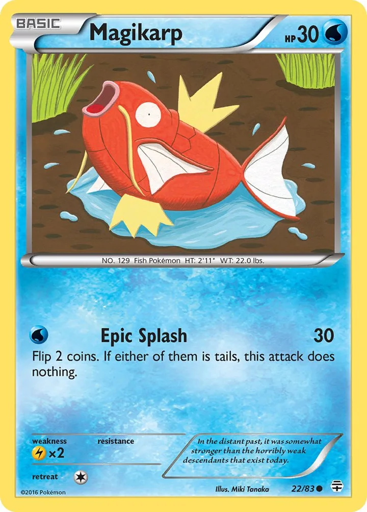 Magikarp, Generations 22/83