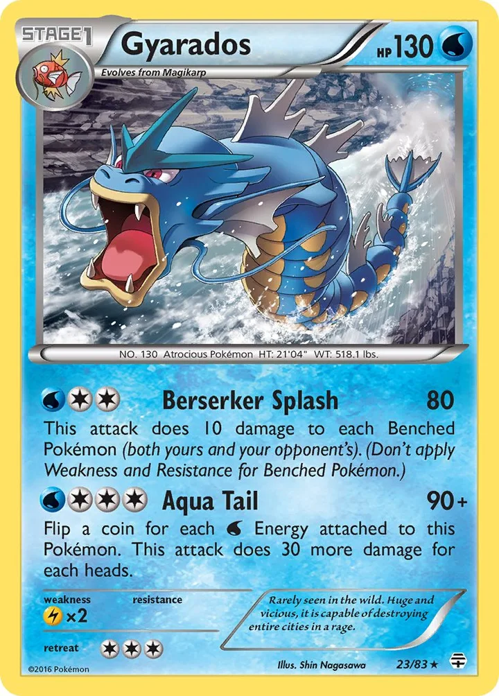 Gyarados, Generations 23/83