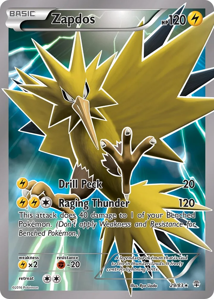 Zapdos, Generations 29/83