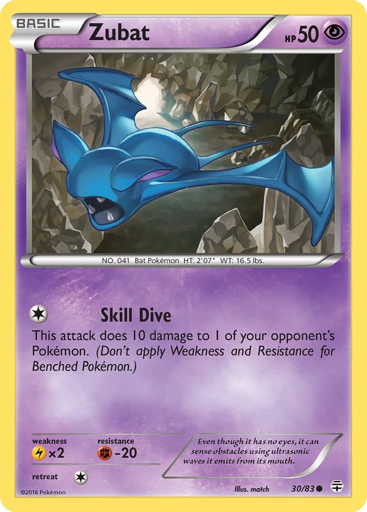 Zubat, Generations 30/83