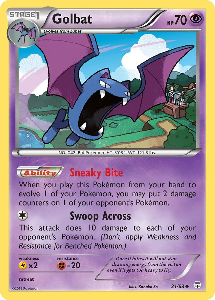 Golbat, Generations 31/83