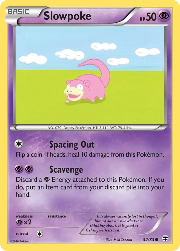 Slowpoke, Generations 32/83