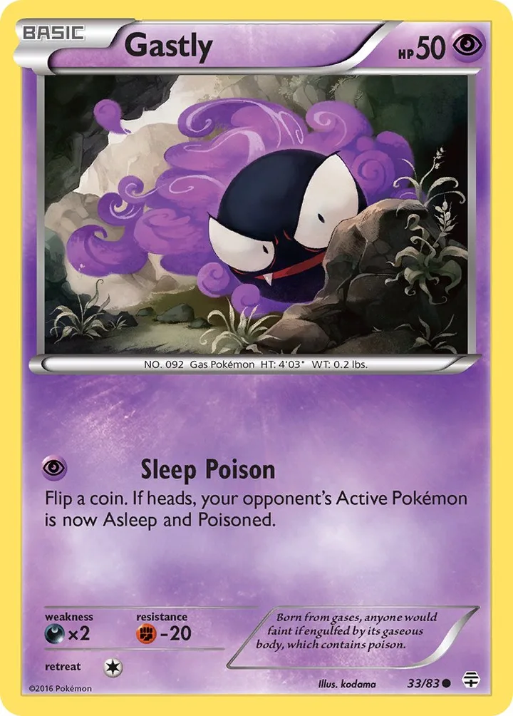 Gastly, Generations 33/83