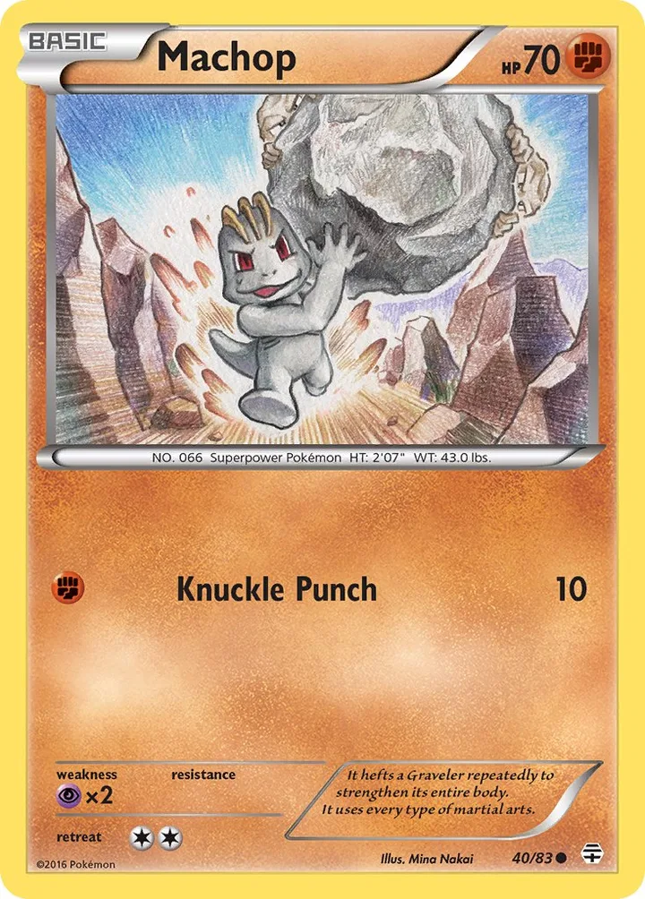 Machop, Generations 40/83
