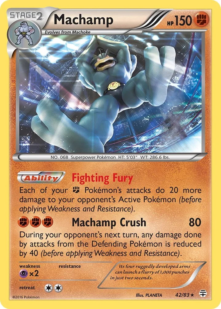 Machamp, Generations 42/83