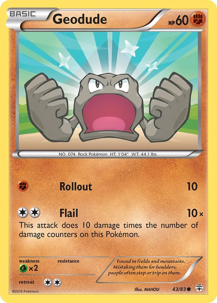 Geodude, Generations 43/83
