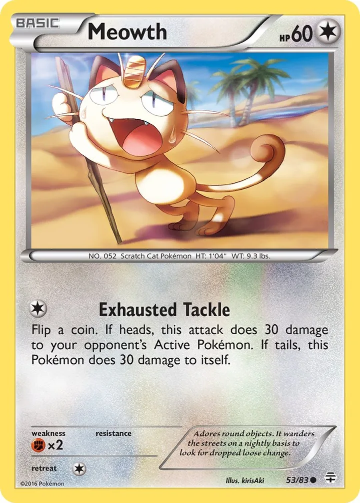Meowth, Generations 53/83